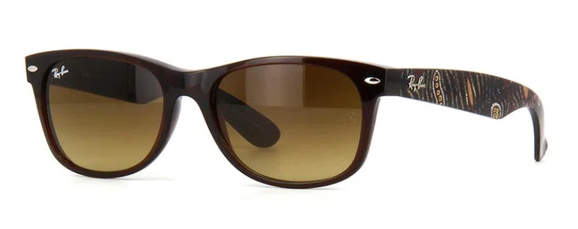Ray Ban New Wayfarer 2132 Sunglasses - Medium - 55mm - view 75